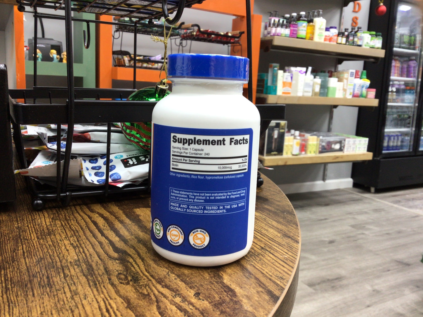 Nutricost Biotin (240 Capsules)