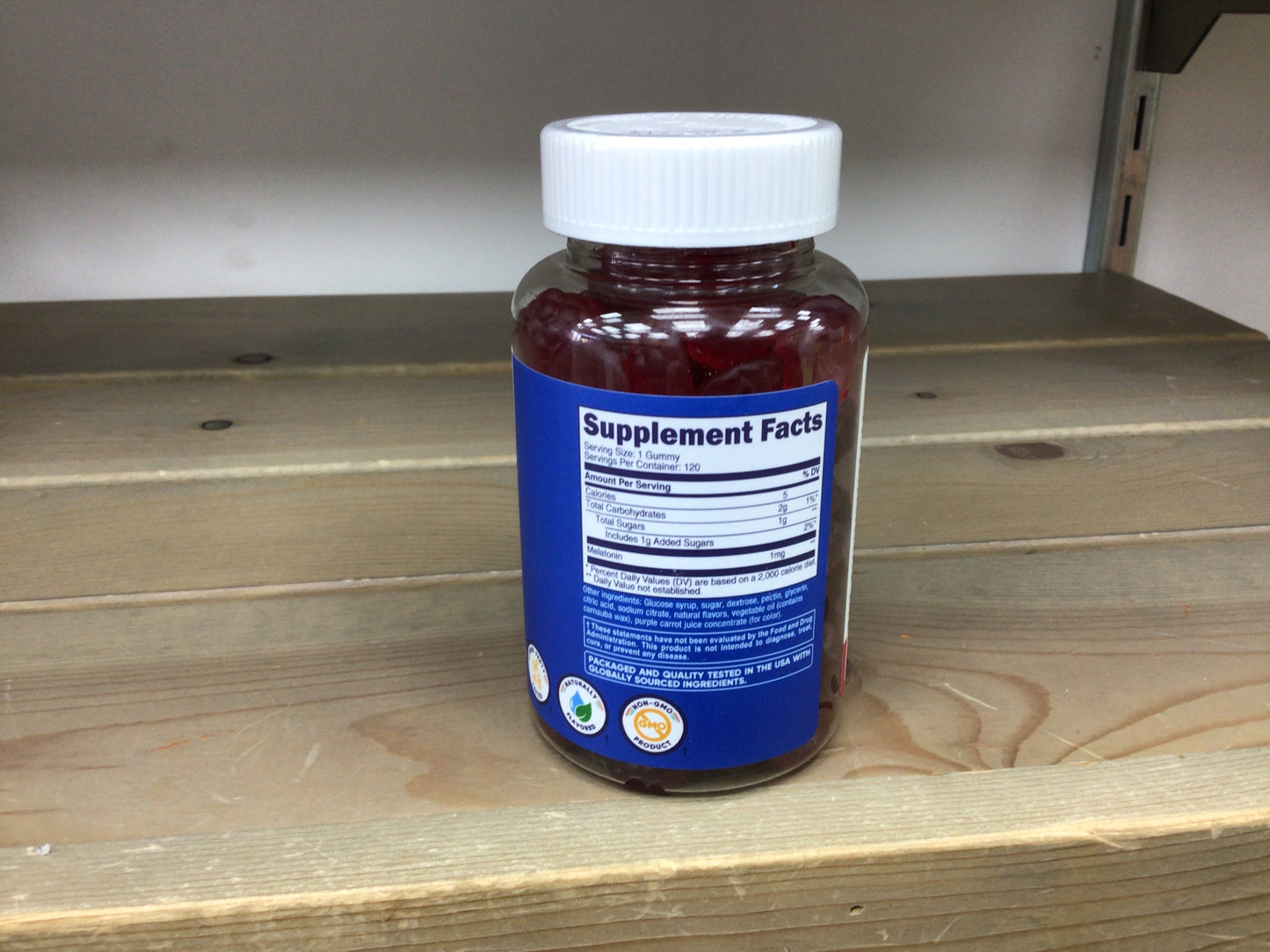 Nutricost kids melatonin 120 Strawberry Flavored Gummies