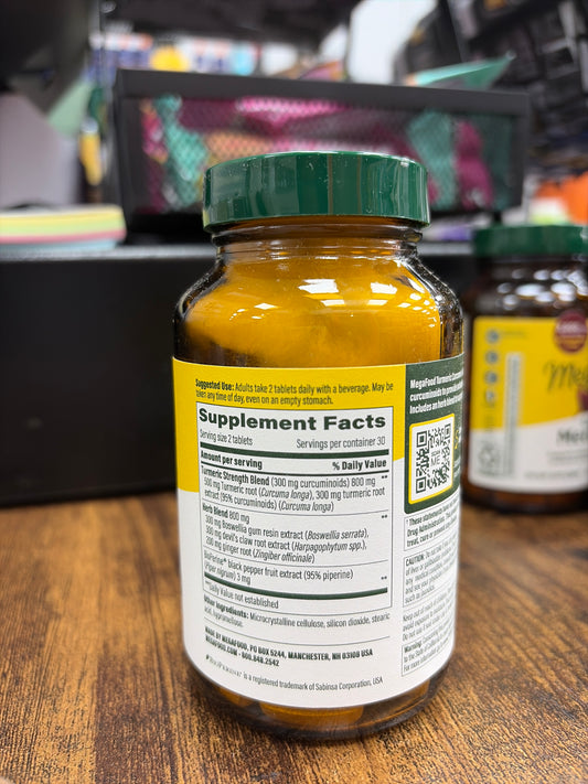 MegaFood Joint Support Turmeric Curcumin (60 tablets)