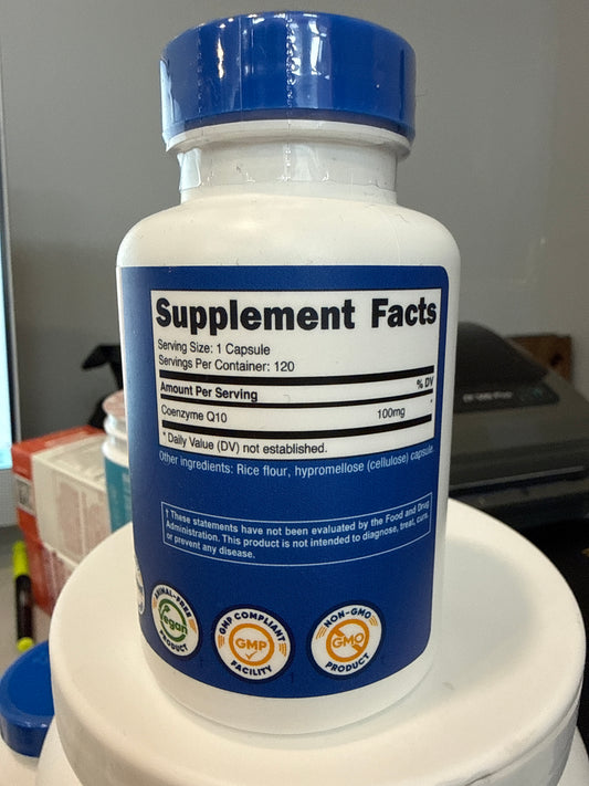 Nutricost CoQ10 (120 capsules)
