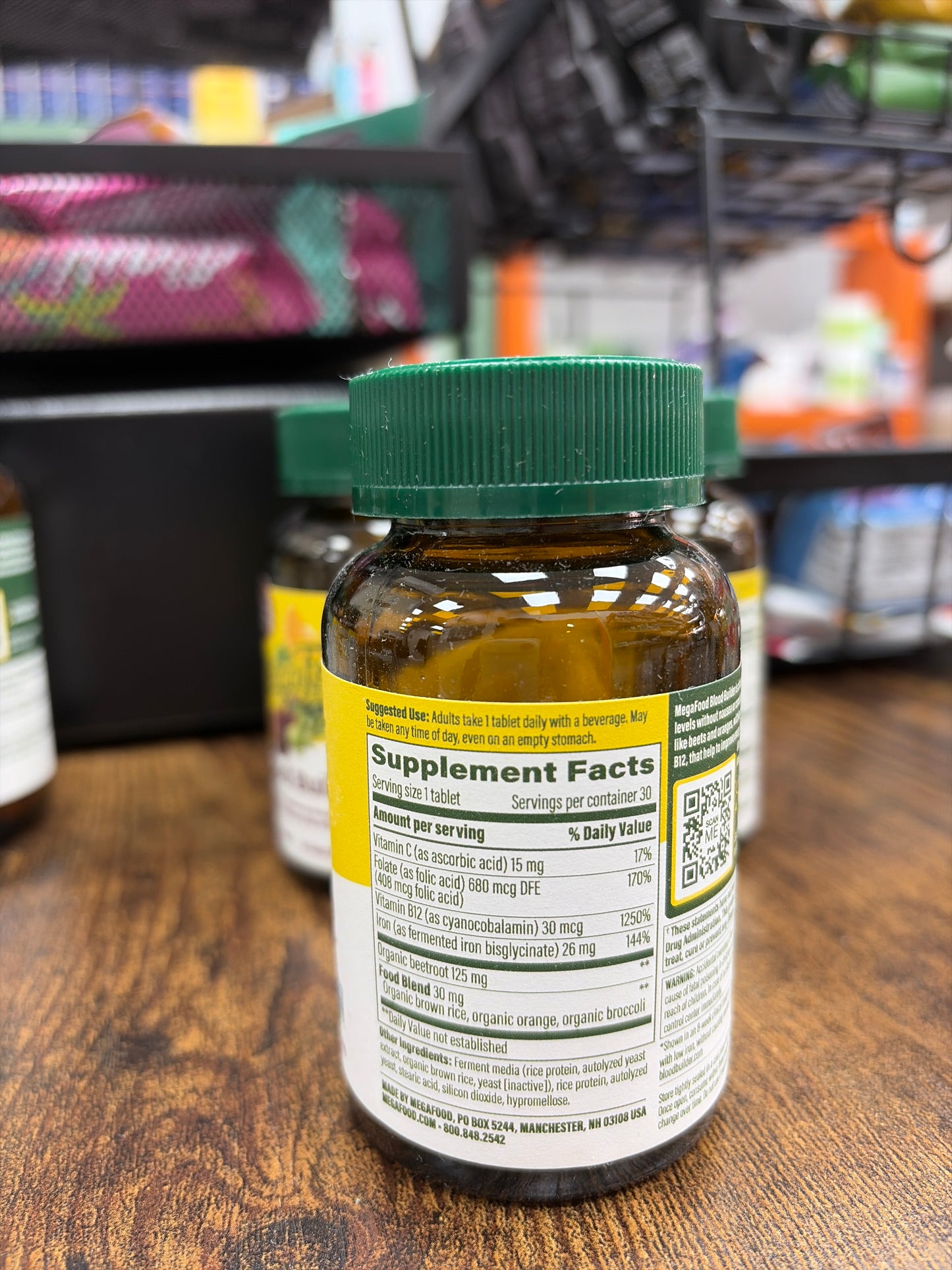 MegaFood Iron Blood Builder (30 tablets)