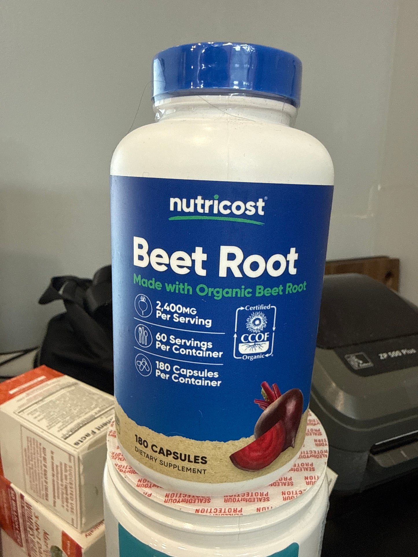 Nutricost Beet Root (180 Capsules)