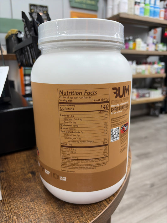 Raw Bum Protein Chocolate Peanut Butter 25 Servings