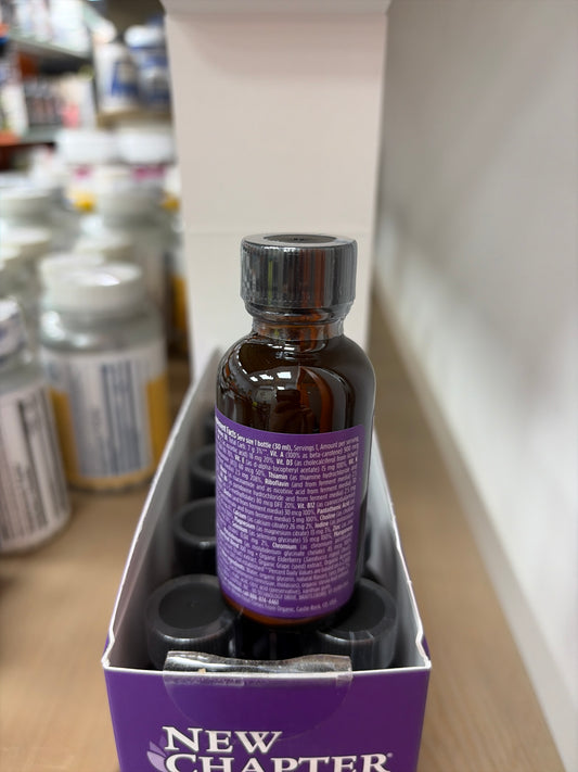 New Chapter Liquid MultiVitamin Mixed Berry Flavored (8 Bottle each 8fl.oz.)