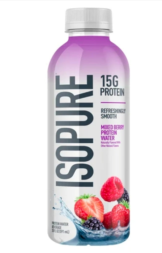 Isopure Mixed Berry 15g Protein Drink, 12-pack