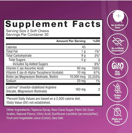Force Factor Hair Growth Accelerator 90 Veggie Tablets