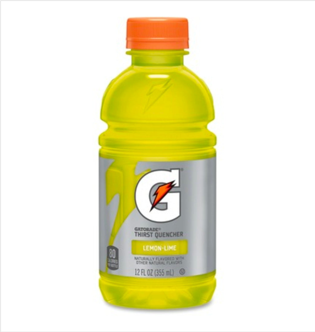 Gatorade Lemon/Lime Sports Drinks - 12 fl oz (355 mL) - Lemon Lime