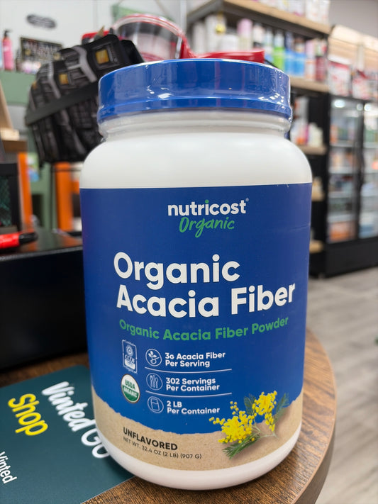 Organic Acacia Fiber Unflavored 2 LB