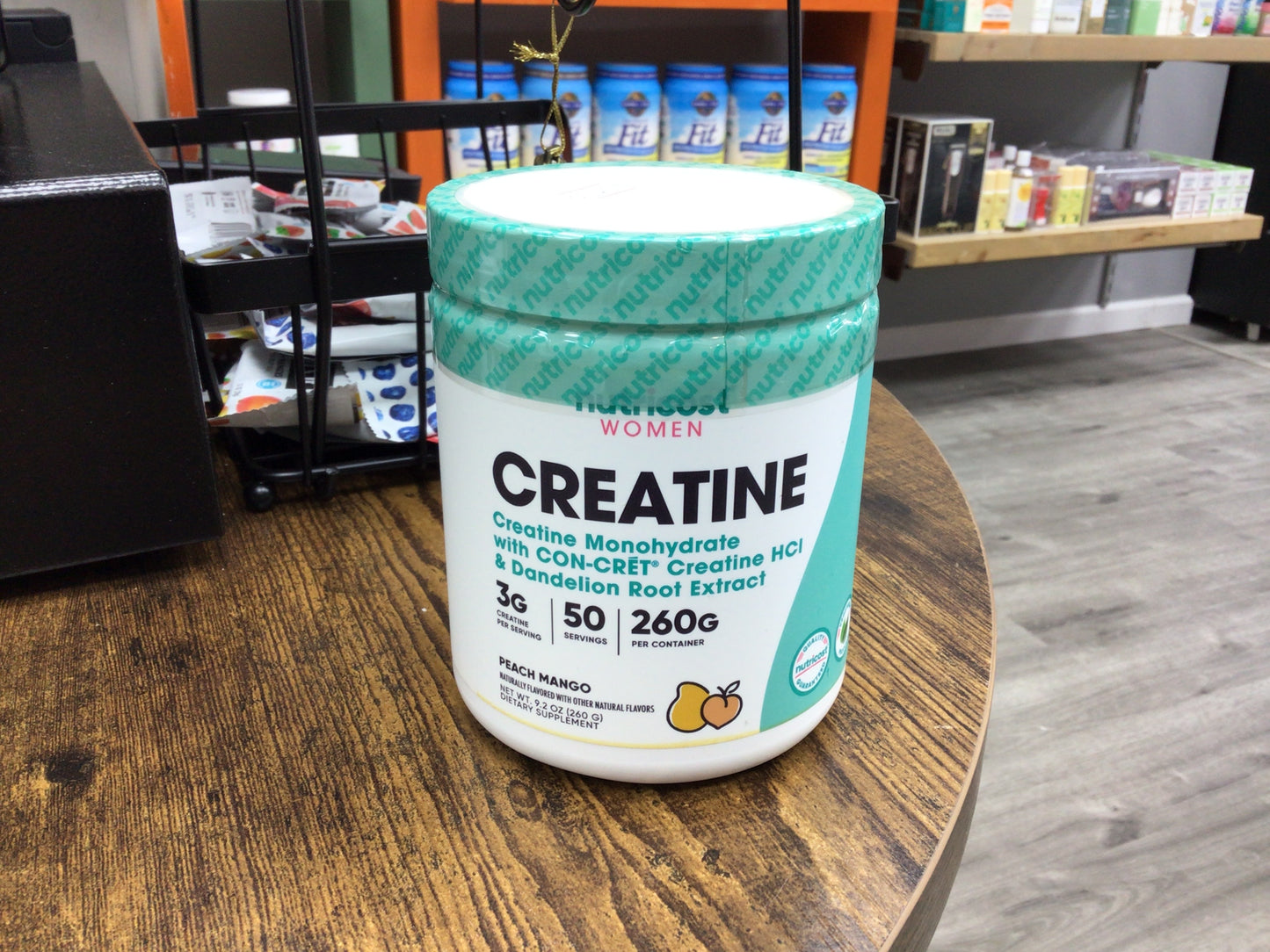 Nutricost women creatine (peach mango) 50 servings