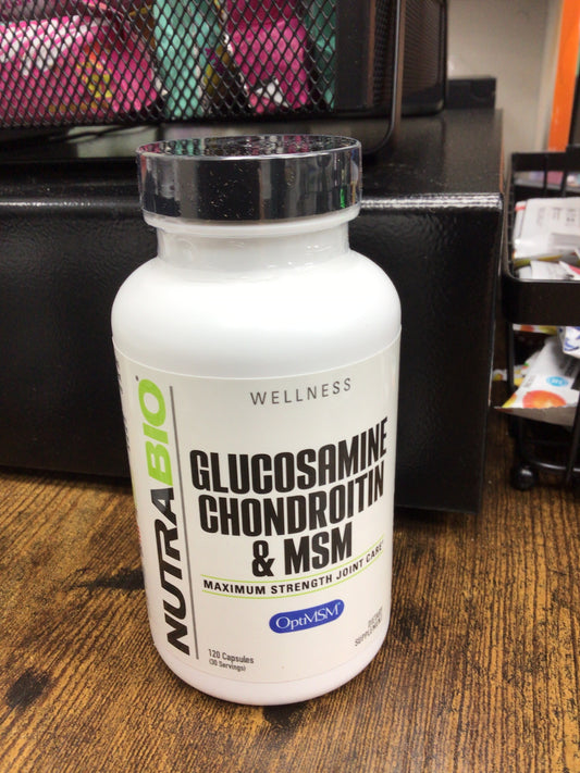 Nutrabio glucosamine Chondroitin & MSM