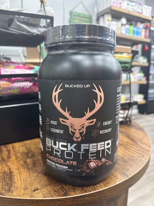 Bucked Up Feed Protein Chocolate Protein Powder (30 Servings)