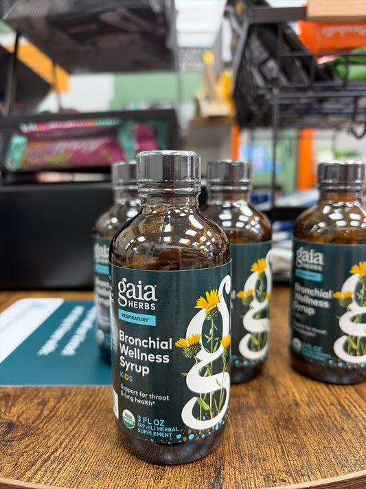 Gaia Herbs Kids Bronchial Wellness Syrup 3 FL OZ