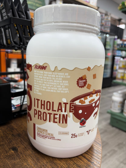 Raw Bum Protein Cinnamon Crunch Cereal 25 Servings