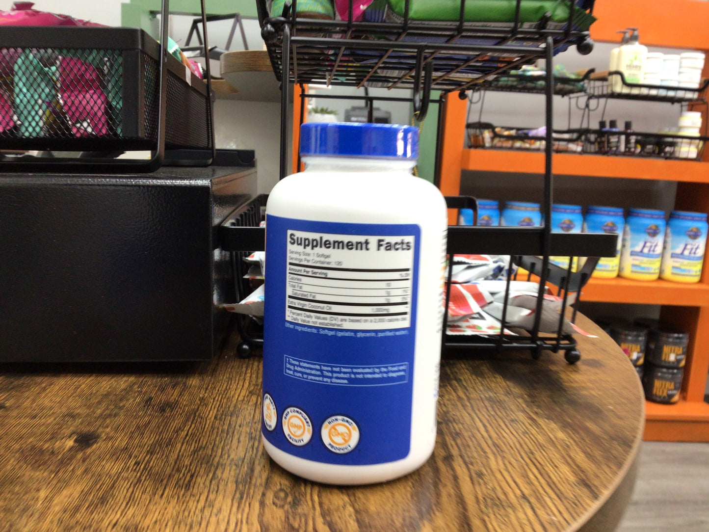 Nutricost Coconut Oil 120 Softgel