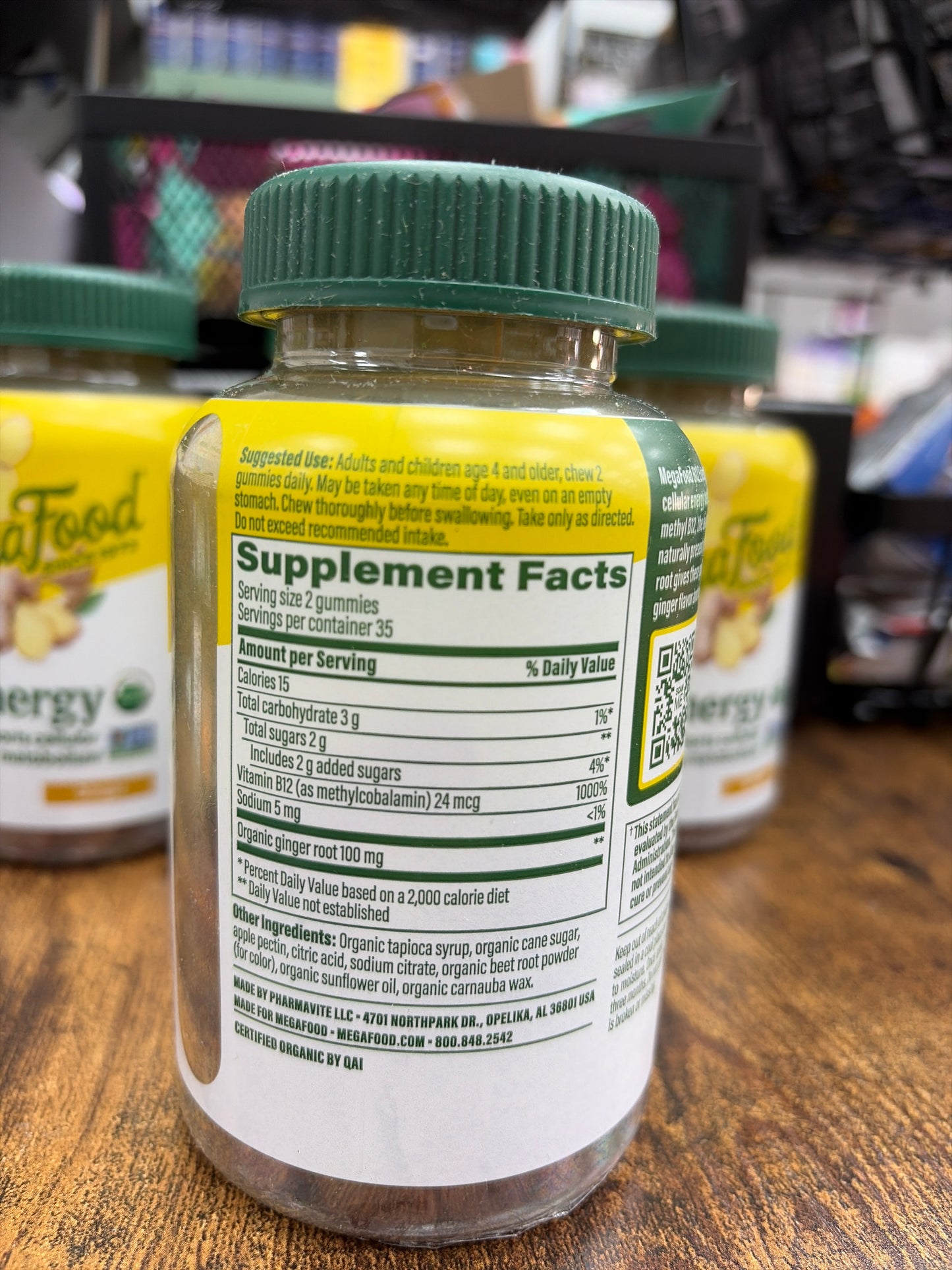 MegaFood B12 Energy (70 Gummies)