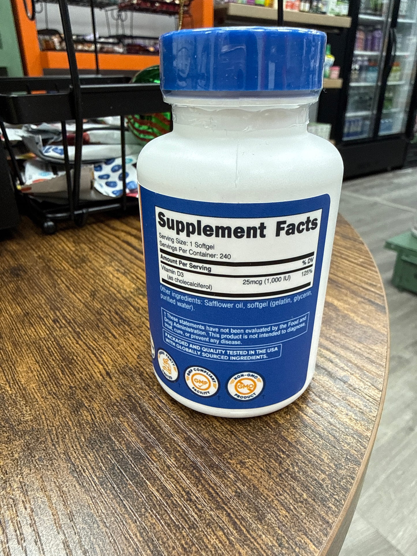 Nutricost Vitamin D3 (240 softgels)
