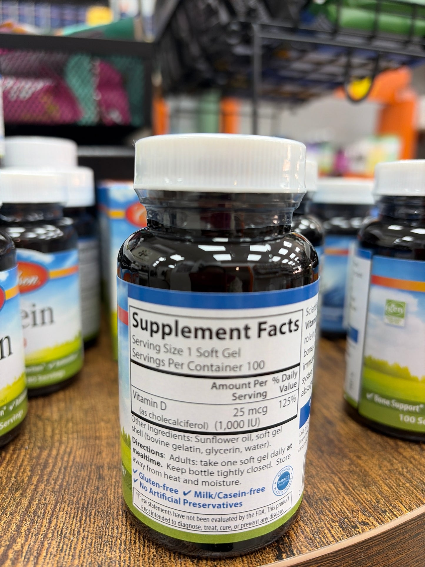 Carlson Vitamin D3 25 mcg(1.000IU) 100 softgels