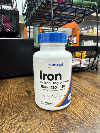 Nutricost Iron 120 Capsules