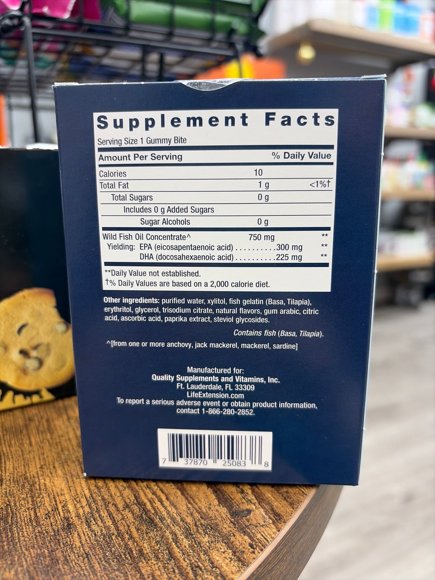Life Extension Omega-3 Fish Oil Gummy Bites (36)