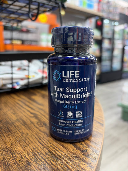 Life Extension Tear Support with MaquiBright (60 mg) 30 Vegetarian Capsules