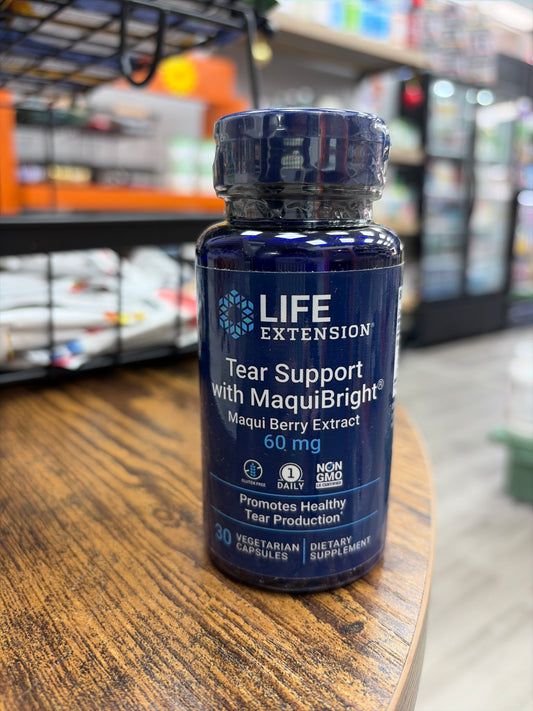 Life Extension Tear Support with MaquiBright (60 mg) 30 Vegetarian Capsules