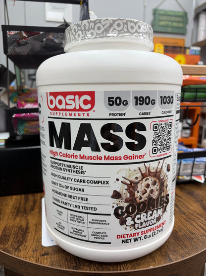 Basic supplements MASS HiGh Calorie Muscle Mass Gainer