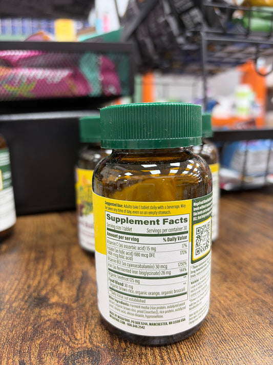 MegaFood Iron Blood Builder (30 tablets)