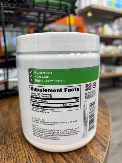 Bucked Up Essentials L-Glutamine 5000mg 8.8 OZ