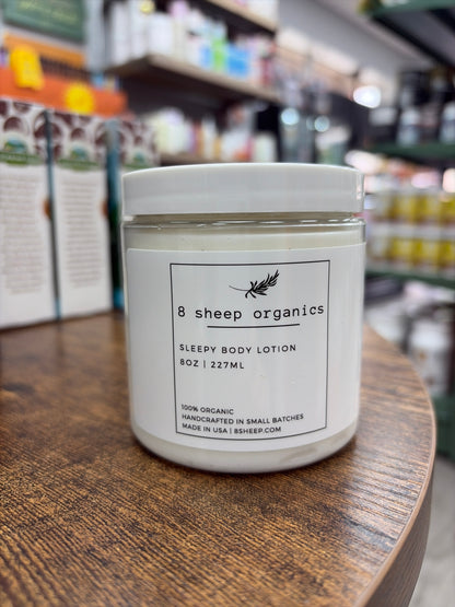 8 Sheep Organics Sleepy Body Lotion 8 OZ/227ML
