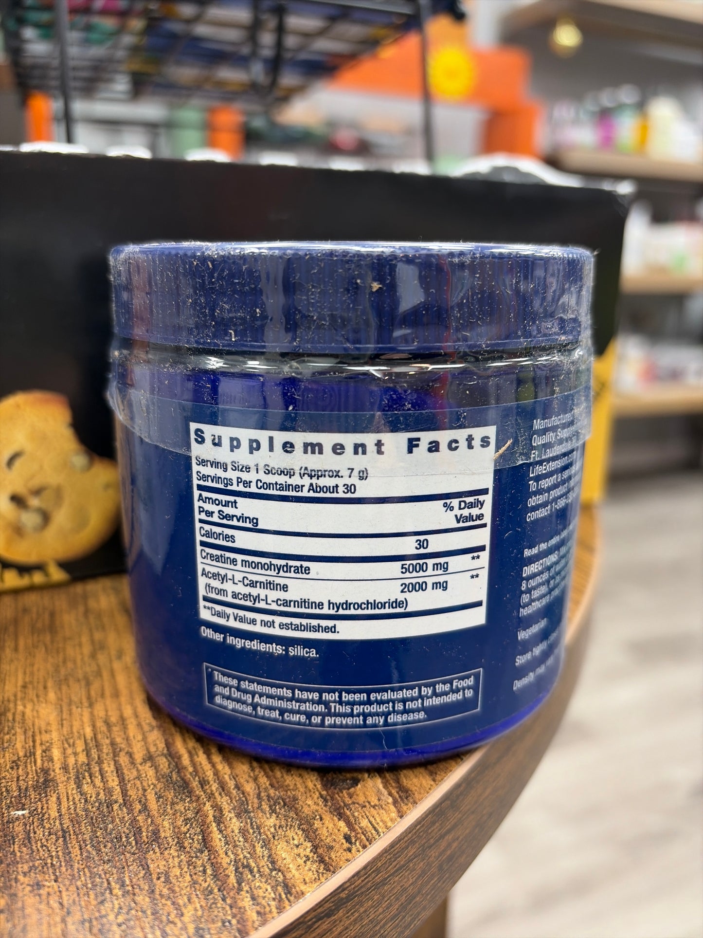 Life Extension Creatine&Acetyl-L-Carnitine Energy Plus