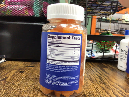 Nutricost kids vitamin C 60 orange flavored gummies