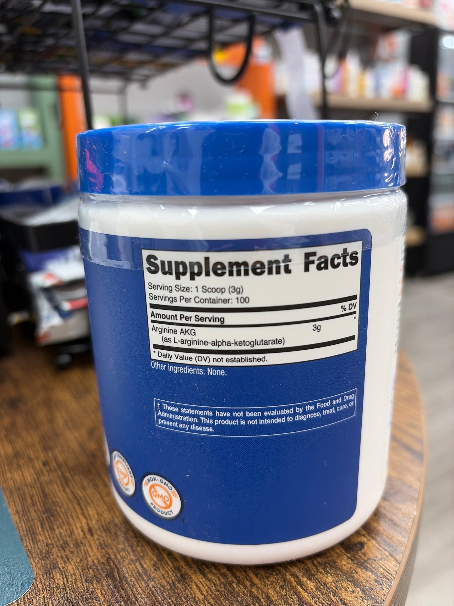 Nutricost Arginine AKG Unflavored 10.7 oz