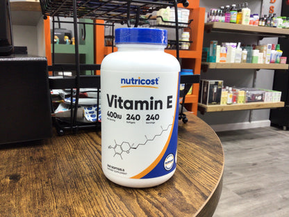 Nutricost Vitamin E (240 soft gels)