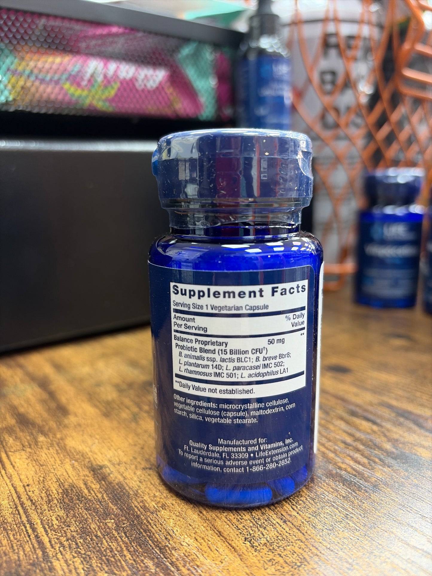 Life Extension Florassist Probiotic Balance 30 Vegetarian Capsules
