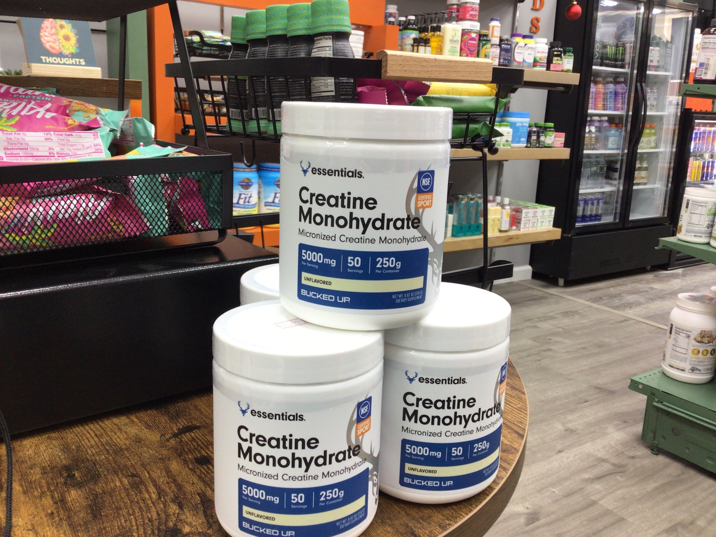 Bucked Up Essentials Creatine Monohydrate 5000mg Unflavored