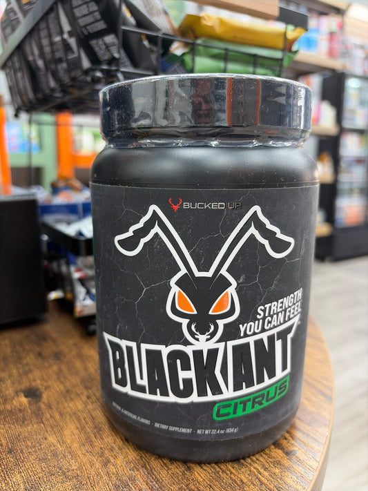 Bucked Up Black Ant Pre-Workout Citrus 24.4 oz