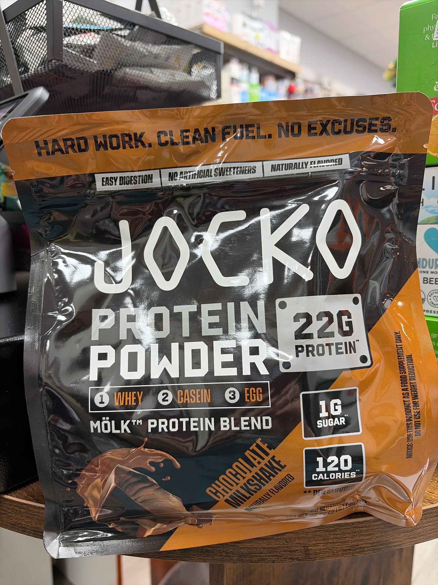 Jocko Protein Powder Chocolate Milkshake 26 Servings 2 LB