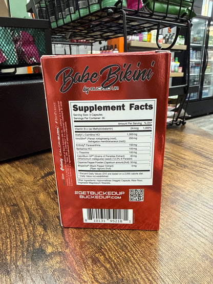 Bucked Up Babe Bikini Supports Weight Loss Management (90 Capsules)