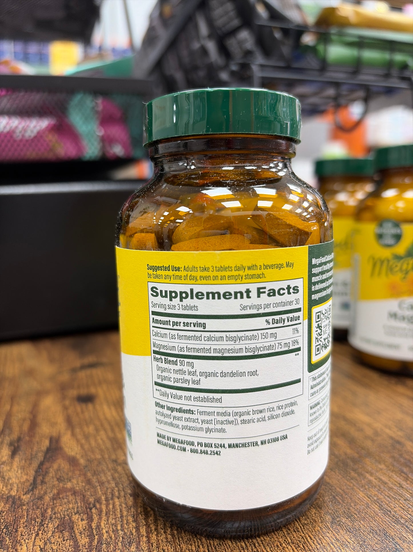 MegaFood Calcium&Magnesium (90 tablets)