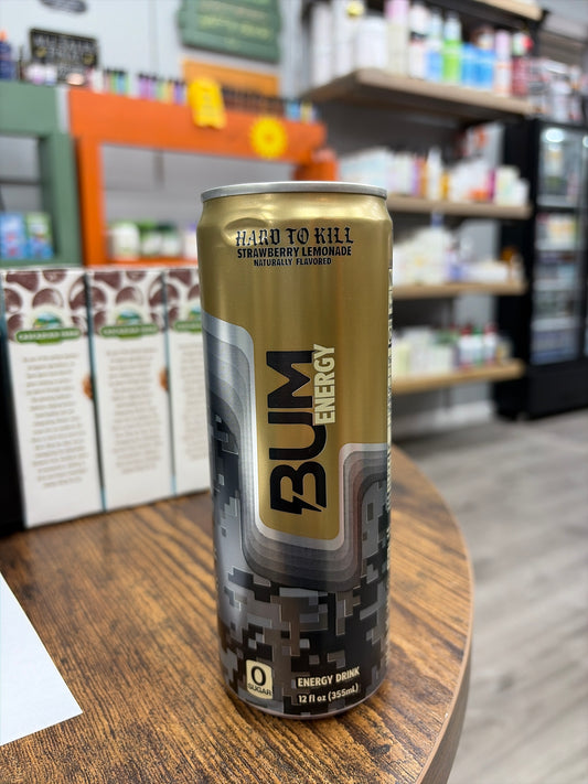 Bum Energy Drink Strawberry Lemonade 12 FL. Oz.