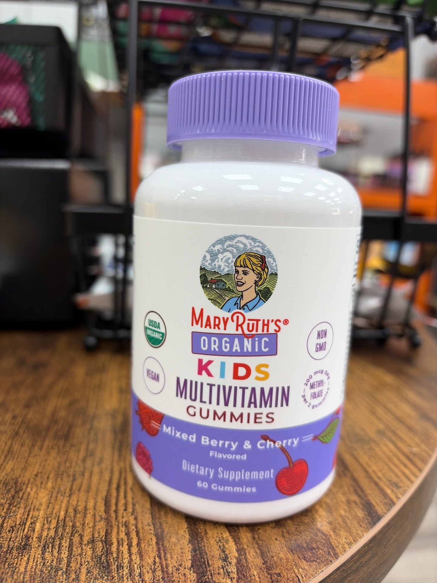Mary Ruth’s Kids Multivitamin Gummies Mixed Berry&Cherry (60 gummies)