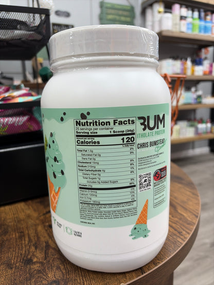Raw BUM Itholate Protein Mint Chip İce Cream 29.98 oz