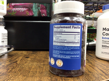 Nutricost Vitamin d3(120 mixed berry flavored gummies)