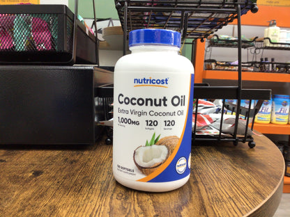 Nutricost Coconut Oil 120 Softgel