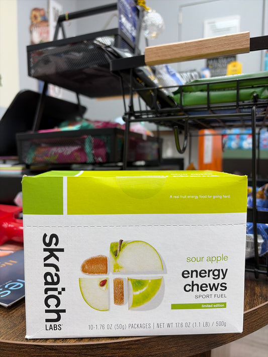 Skratch Labs Sour Apple Energy Chews (10 Packs)