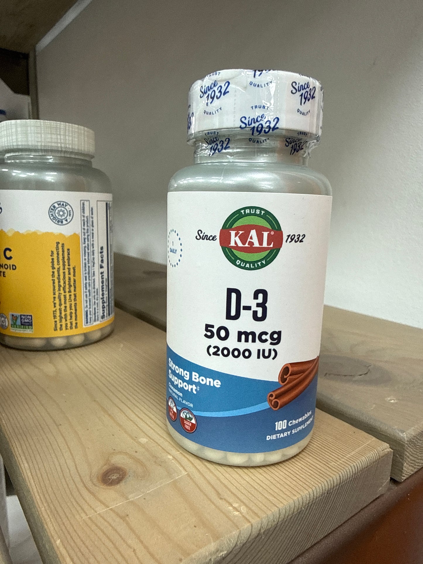 KAL D-3 50 mcg (2000 IU) 100 Chewables