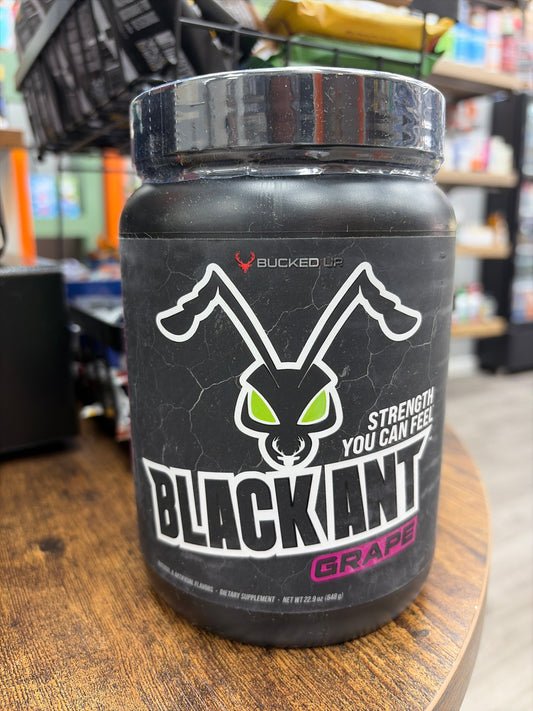 Bucked Up Black Ant Pre-Workout Grape 24.4 oz