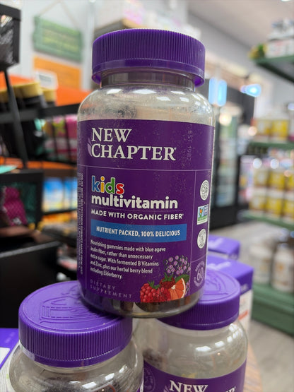 New Chapter Kids Multivitamin Berry Citrus 60 Flavored Gummies