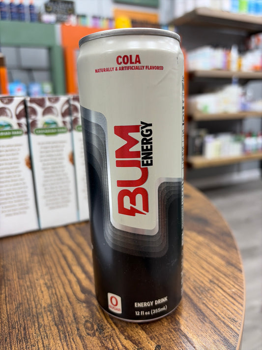 Bum Energy Drink Cola 12 FL. Oz.