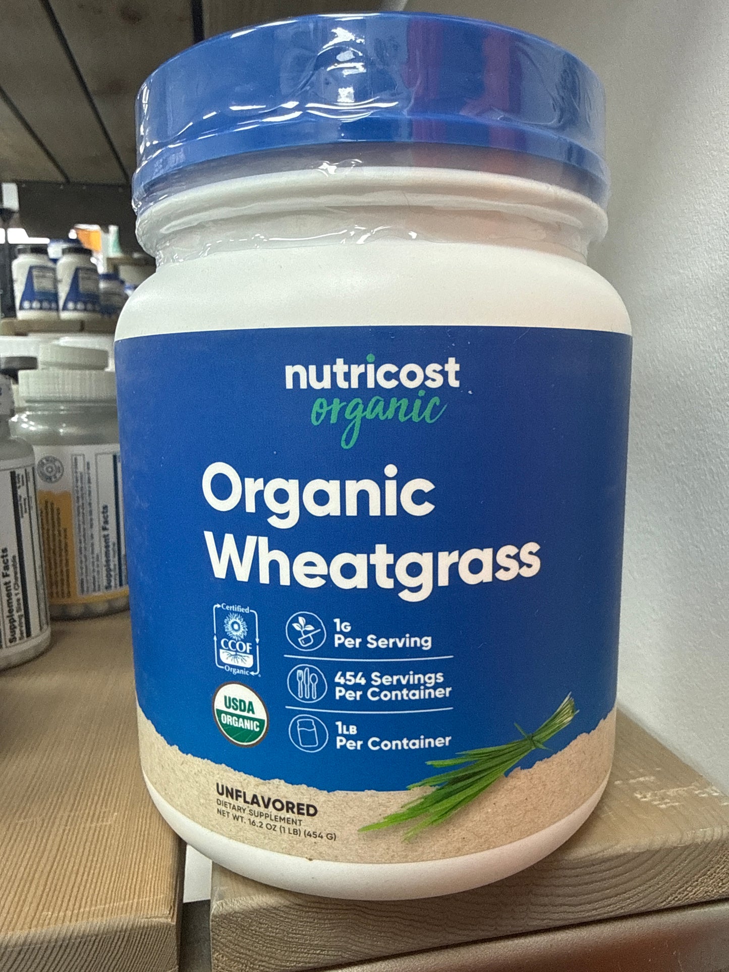 Nutricost Organic Whatgrass Unflavored